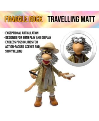 Boss Fight Studio Uncle Traveling Matt, Collectible Action Figure – Highly Articulated Figurine & Accessories - Orb, Skateboard, Walking Stick, Interchangeable Hands & Expression – 1:12