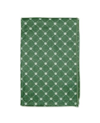 Microfiber Trellis Printed Large Single Pet Towel
