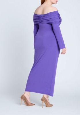 Women's Off Shoulder Maxi Dress
