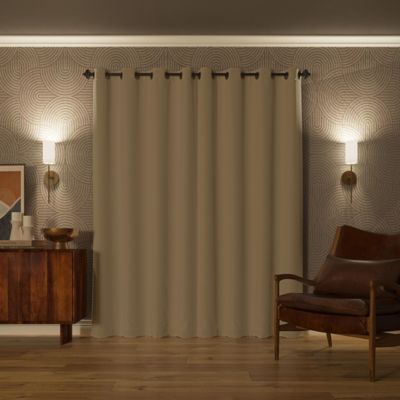 Oslo Theater Grade Extreme 100% Blackout Grommet Curtain Panel