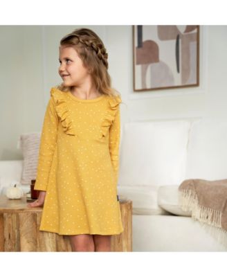 Baby Girls Long Sleeve Ruffle Dress