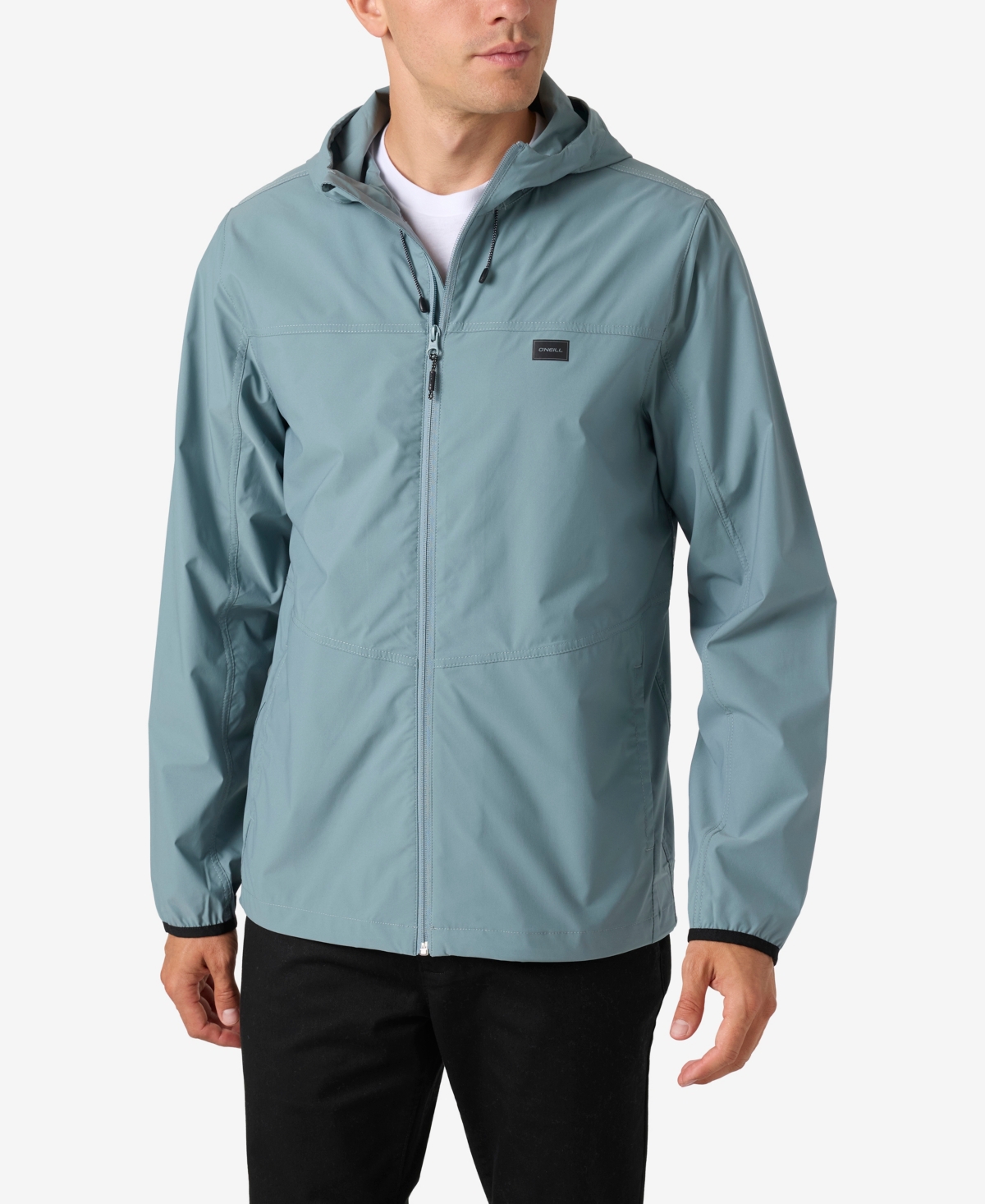 O'neill Men's Traveler Windbreaker Stretch Jacket In Green