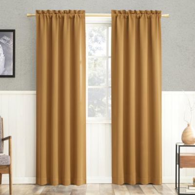 Preston Energy Saving Blackout Rod Pocket Curtain Panel, 40" x 63