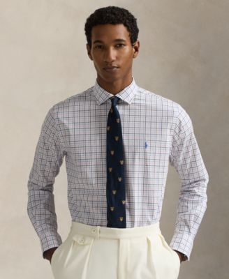 Men's Classic Tattersall Stretch Poplin Shirt