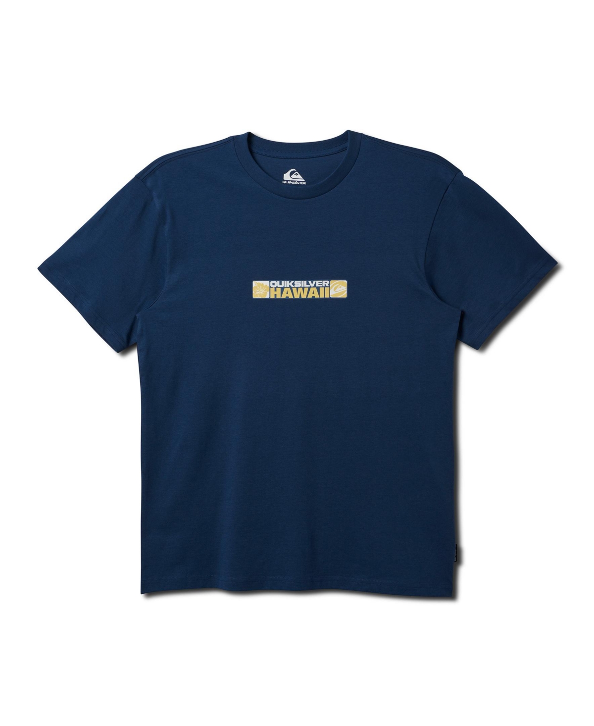 Quiksilver Men's Hi Bumper Sticker Short Sleeve T-shirt In Navy