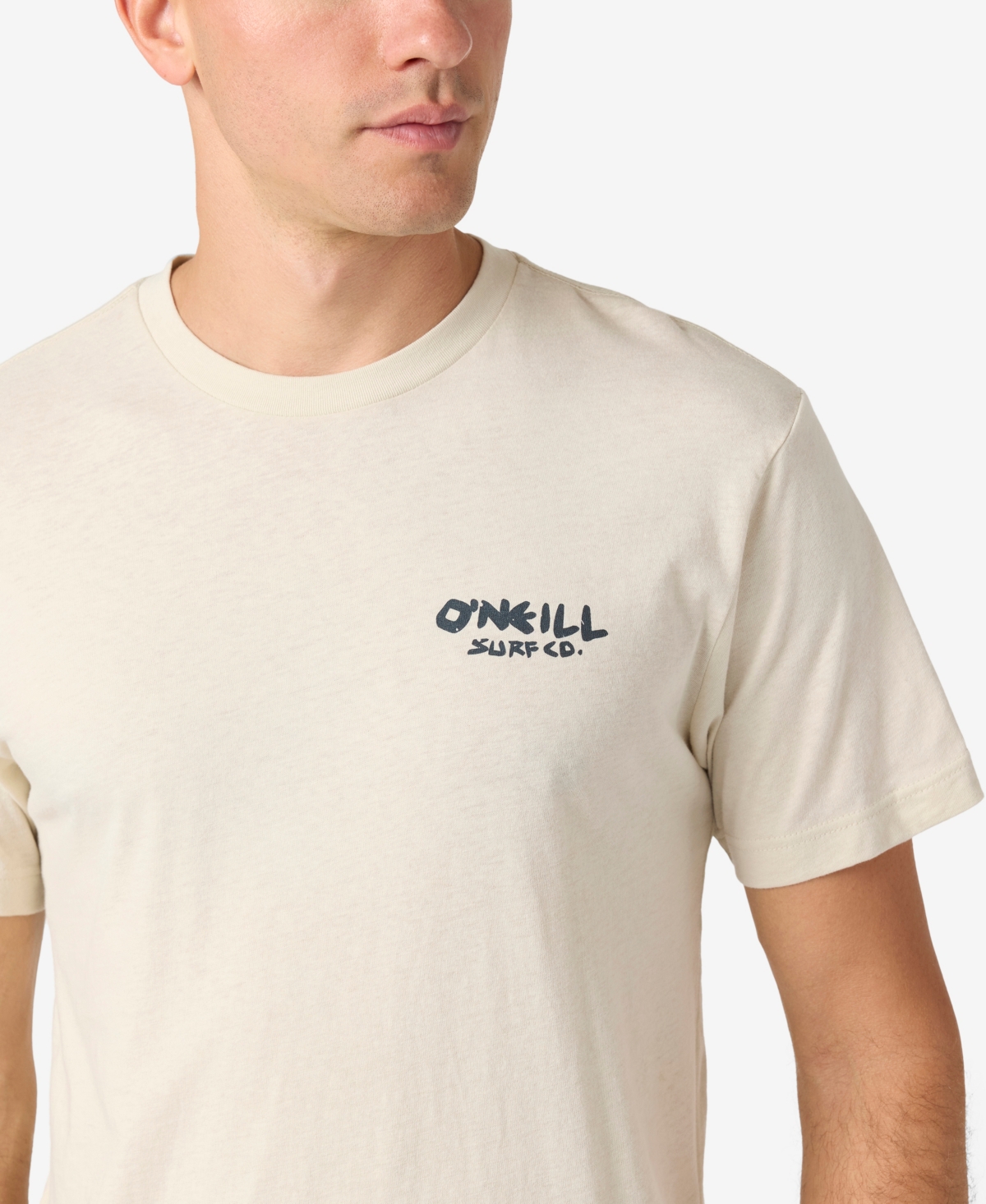 O'neill Men's Lean And Mean Tee In Light Khaki
