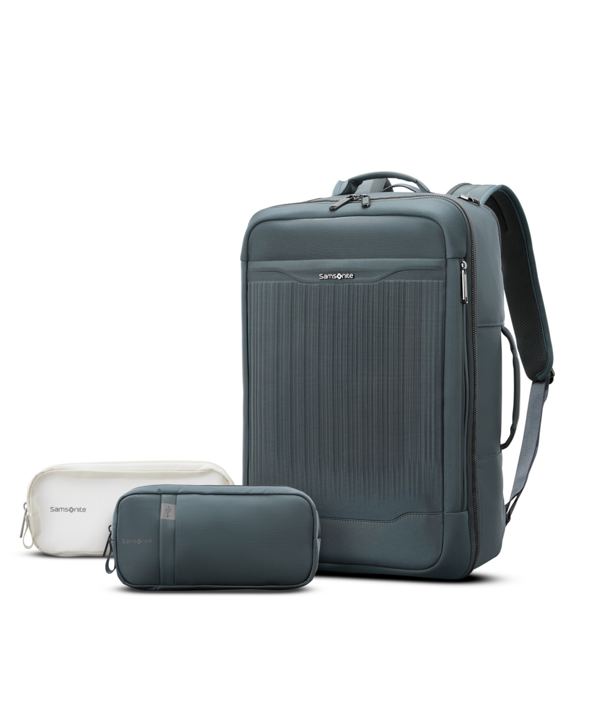 Samsonite Silhouette 20" Travel Backpack In Slate Blue