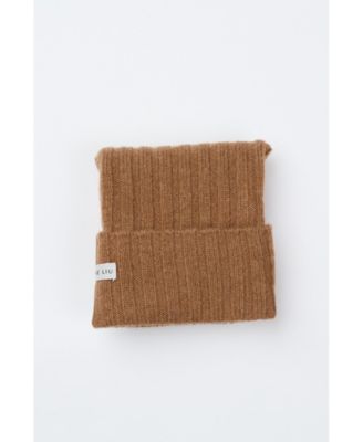 100% Cashmere Beanies for Women(Black, One Size