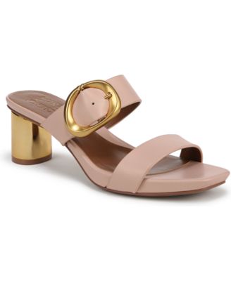 Naturalizer - Ida Square Open Toe Slide Dress Sandals