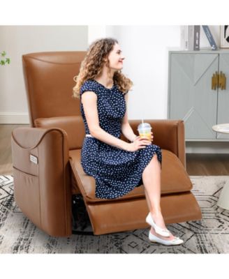 Massage Recliner - 360° Swivel & Heat Rocking Chair