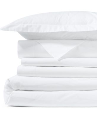 300 Thread Count Cotton Smooth Percale Duvet Bed Cover