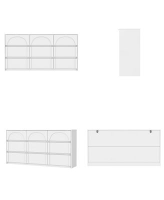 9-Drawer Wooden Dresser with Elegant Design – Bedroom Storage Chest