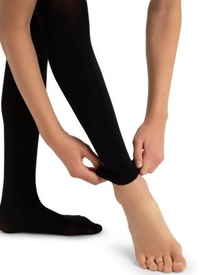 Girls Ultra Soft Self Knit Waistband Transition Tight