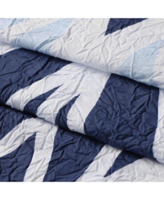 Leaf Medallion Textured Fabric Shower Curtain, 72"X72"