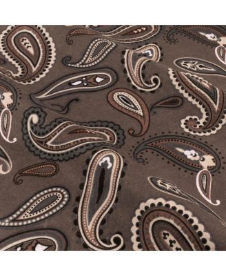 Paisley or Solid Flannel Cotton Deep Pocket Sheet Set