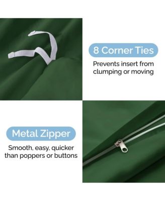 Premium Microfiber 3Pc Duvet Cover Set, King