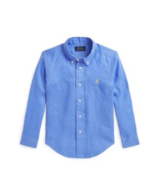 Boys' 2-7 Linen Shirt