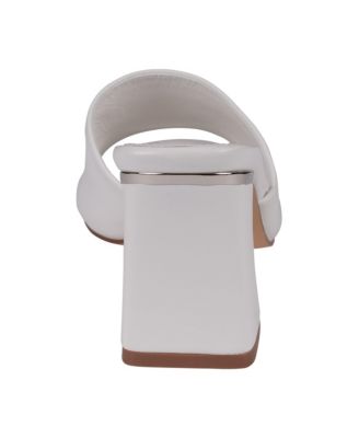 Women's Soho Square Toe Block Heel Dress Sandals