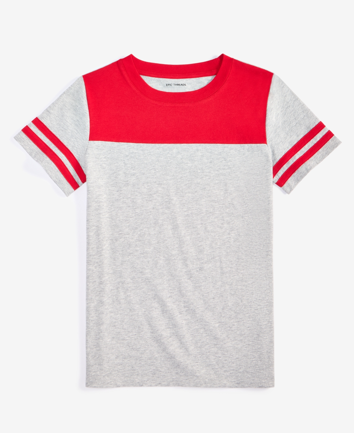 Macy's Epic Threads Little Boys Colorblocked T-shirt, Exclusively At  In All Star Red