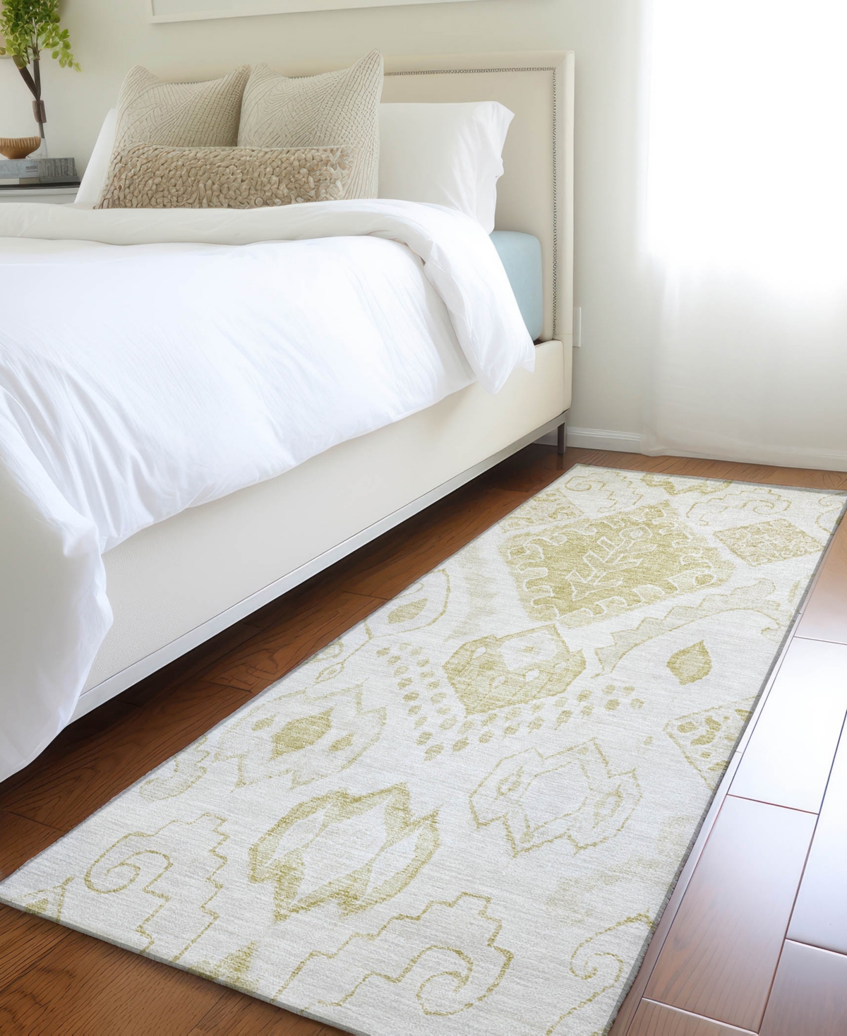 Addison Chantille Acn776 2'3''x7'6'' Runner Area Rug In Beige