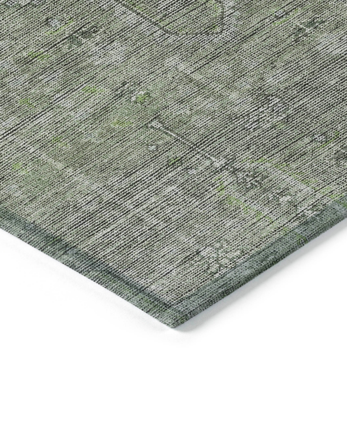 Addison Chantille Acn790 2'3''x7'6'' Runner Area Rug In Green