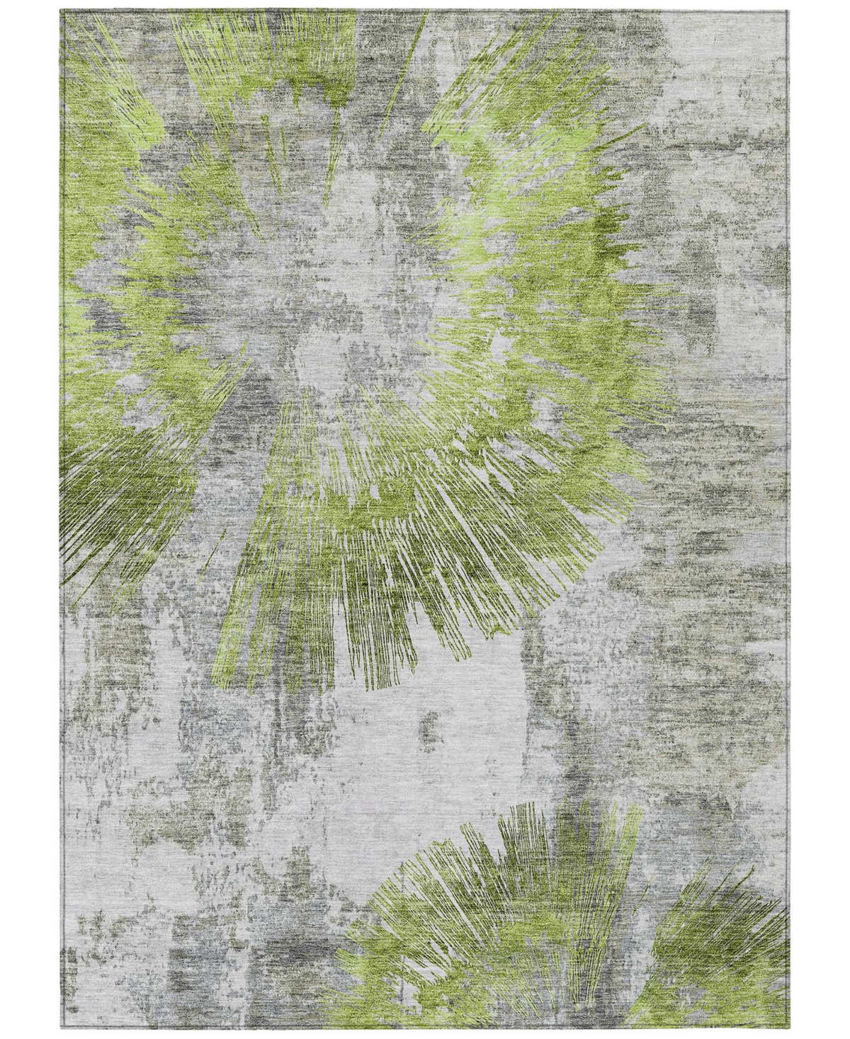 Addison Chantille Machine Washable ACN773 3'x5' Area Rug - Sage