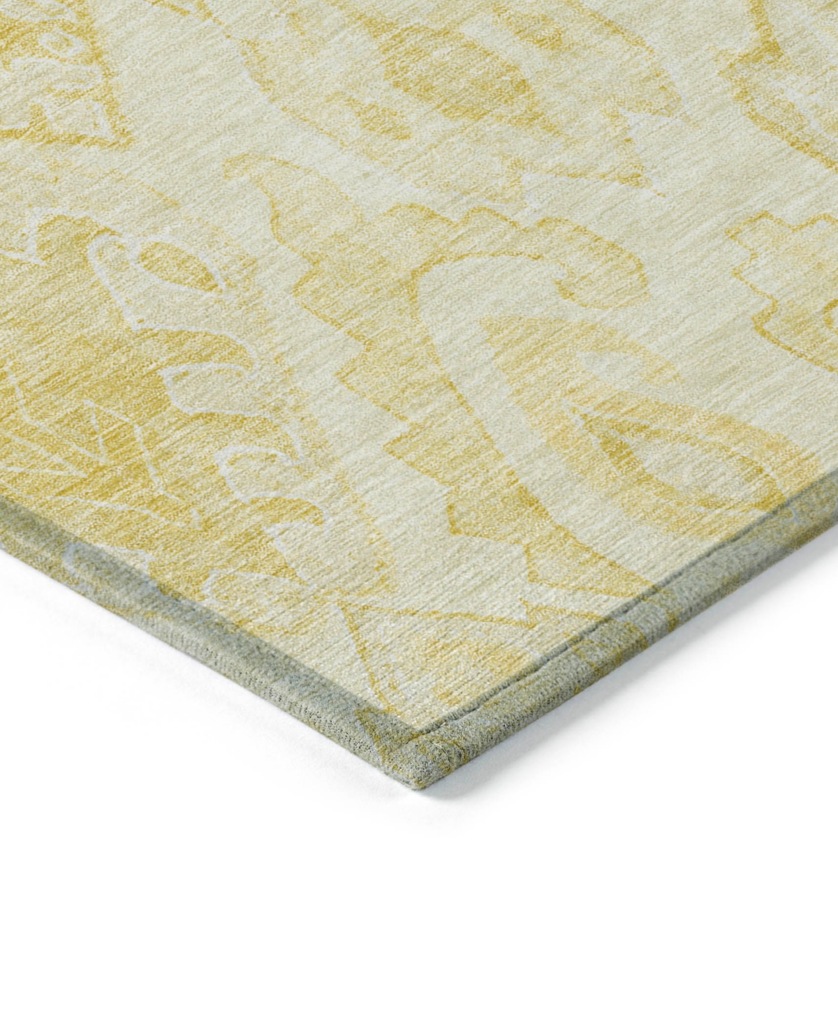 Addison Chantille Acn776 3'x5' Area Rug In Gold