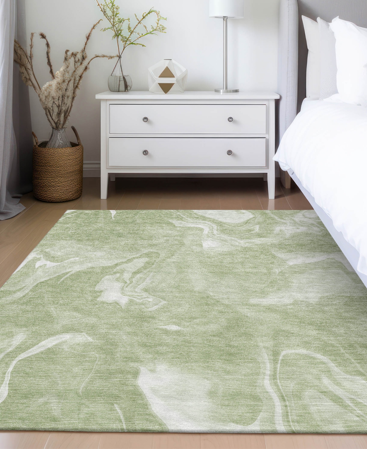 Addison Chantille Acn802 3'x5' Area Rug In Sage