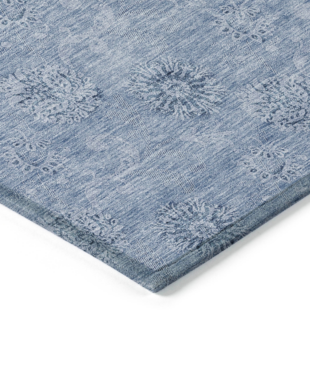 Addison Chantille Machine Washable Acn789 5'x7'6'' Area Rug In Mist