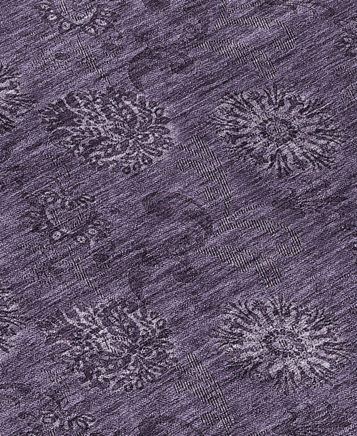 Addison Chantille Acn788 5'x7'6'' Area Rug In Eggplant