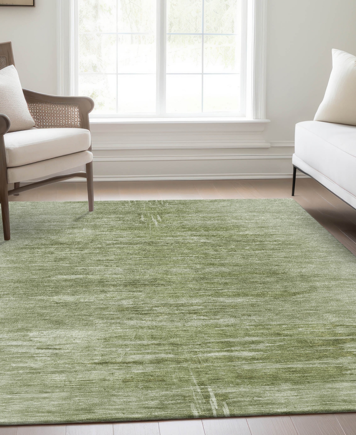 Addison Chantille Acn806 8'x10' Area Rug In Sage