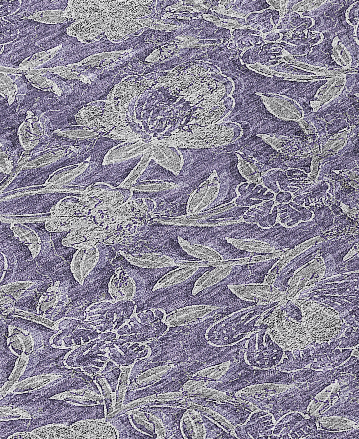 Addison Chantille Acn771 9'x12' Area Rug In Eggplant