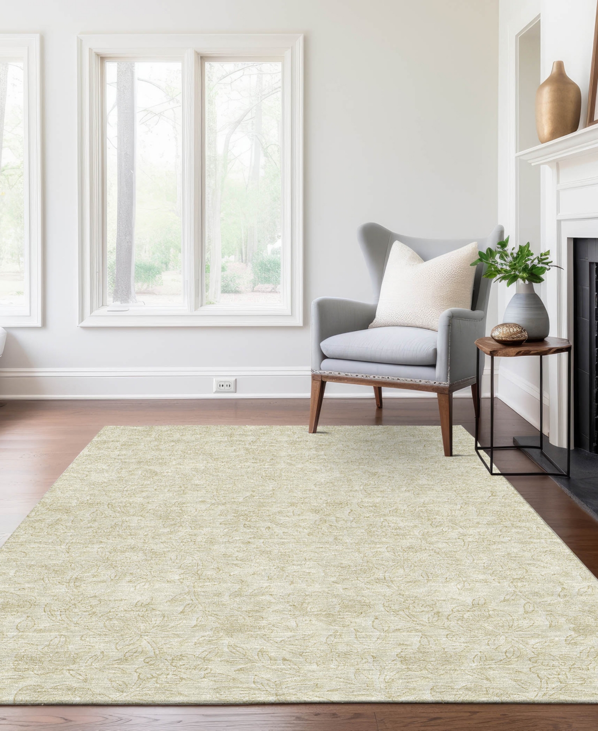 Addison Chantille Acn782 9'x12' Area Rug In Ivory
