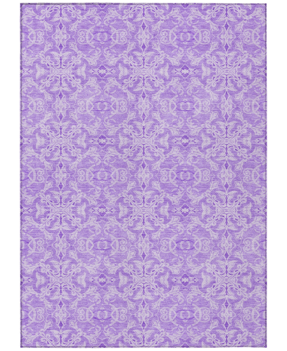 Addison Chantille Acn784 9'x12' Area Rug In Lavender