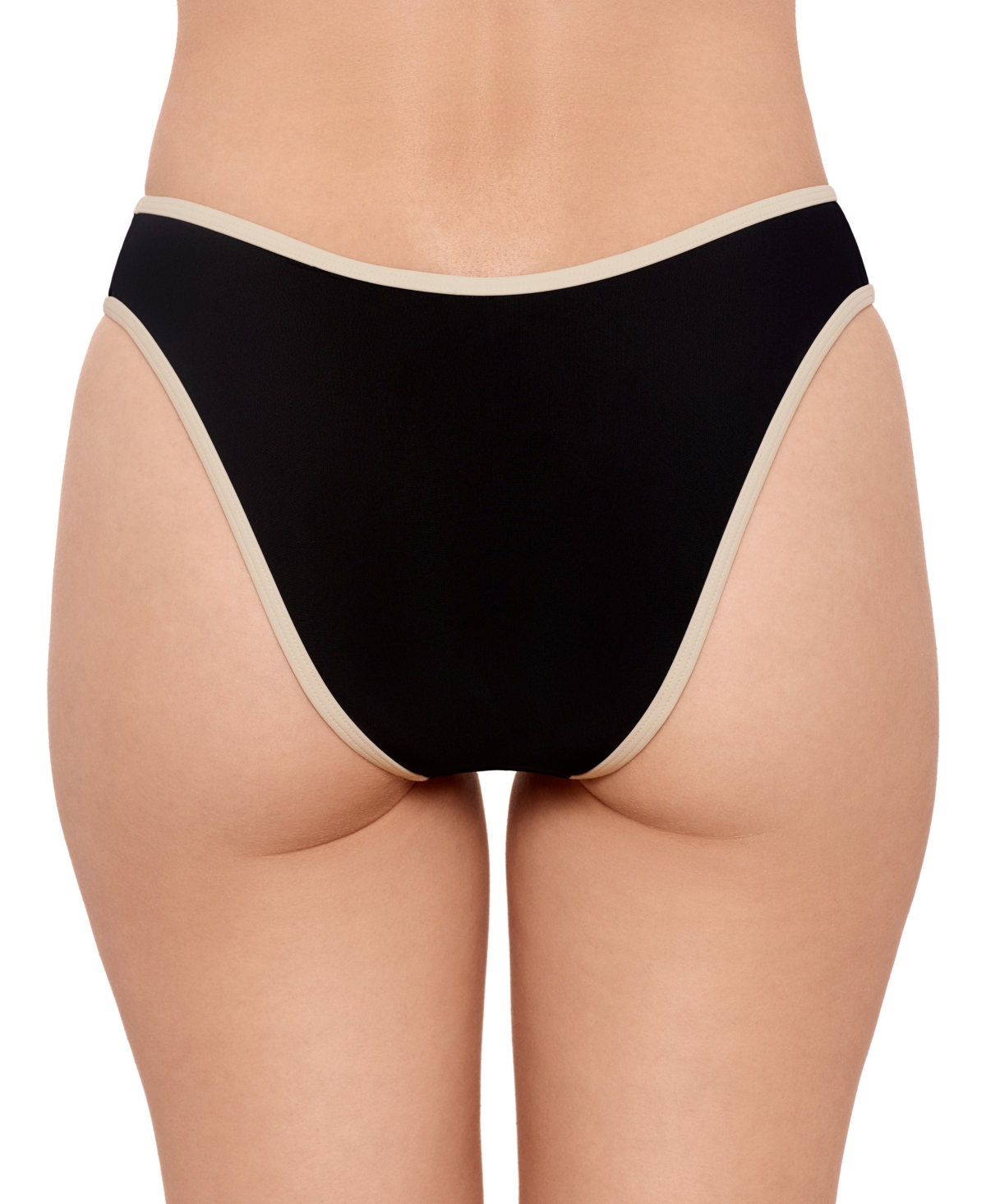 Salt + Cove Juniors' Hipster Bikini Bottoms, Exclusively At Macy's In Black