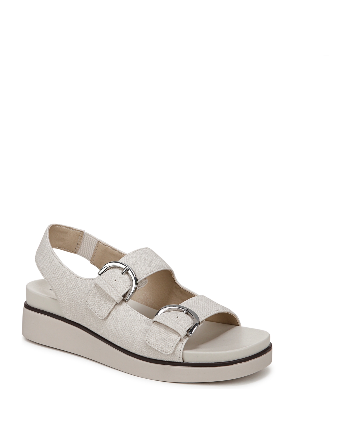 LIFESTRIDE WOMEN'S GOODIE SQUARE OPEN TOE SLINGBACK PLATFORM SANDALS 
