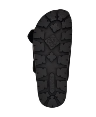 Women's Fasten Double-Buckle Footbed Sandals