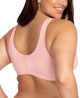 Women's 3-Pack Beyond Soft Front Closure Cotton Bra