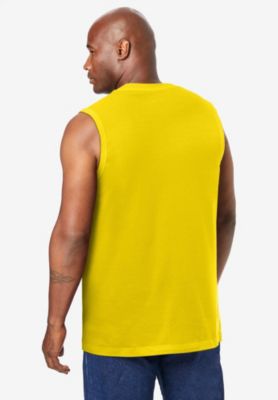 Big & Tall Shrink-Less Lightweight Muscle T-Shirt