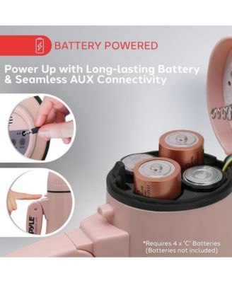 Portable Megaphone with Siren, 20 Watt Power, Aux Input for MP3, Automatic Siren, Lightweight