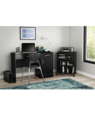 Printer Stand Cart with Shelves - Easy Access and Storage for Your Printer