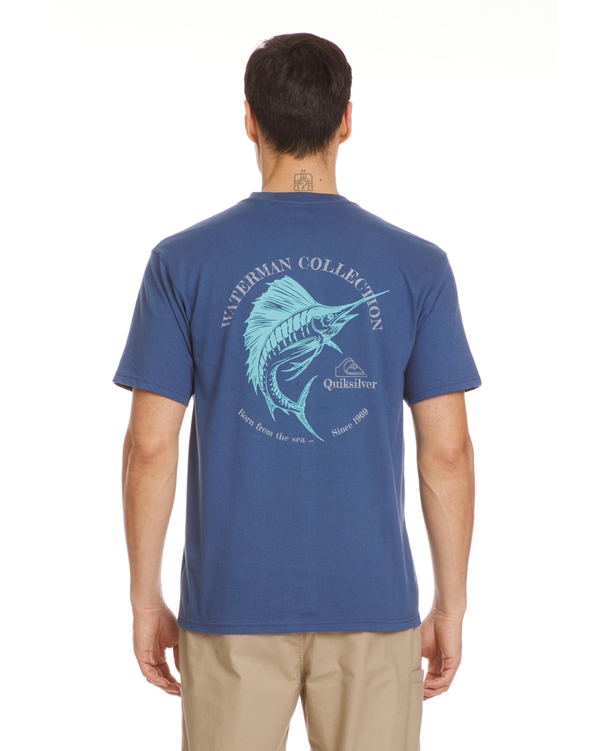 Quiksilver Waterman Men's Marley T-shirt In Wave