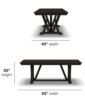 Furniture Sterling Rectangular Dining Table