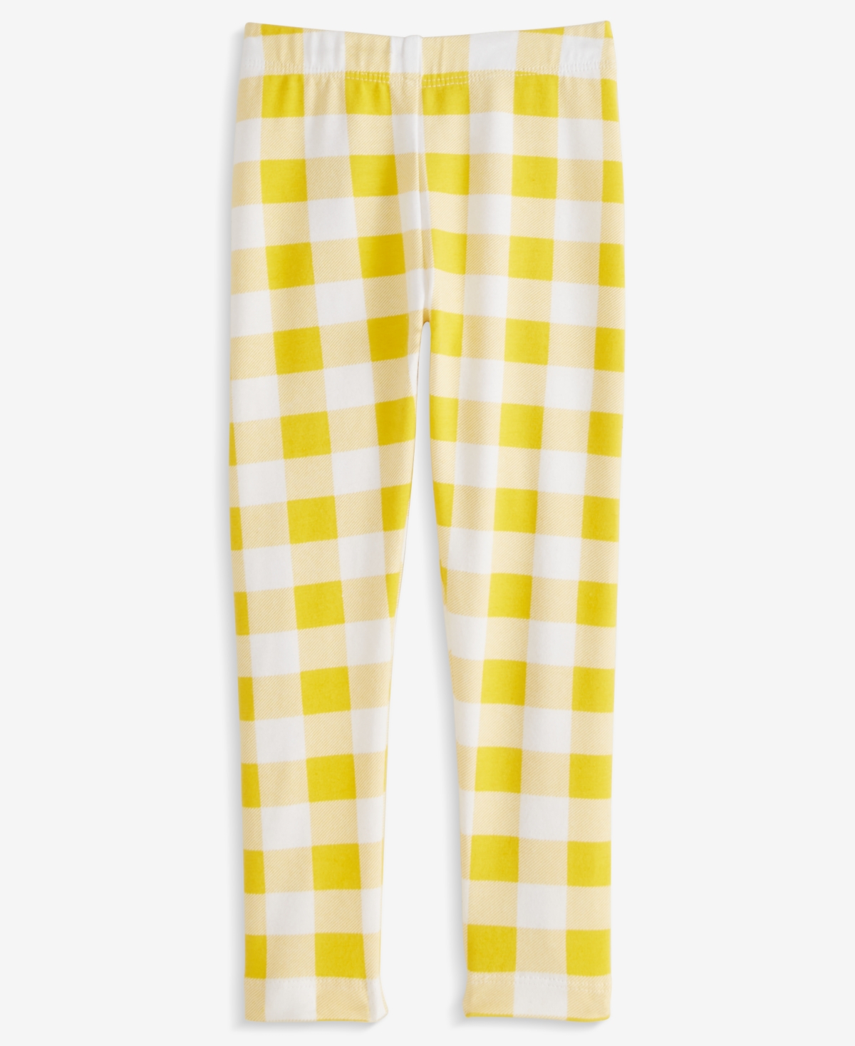 Epic Threads Toddler Girl Gingham Leggings, Exclusively At Macy's In Maize Yell