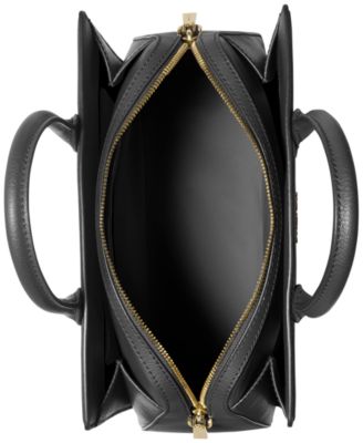 Michael Kors Laila Medium Leather Satchel - Macy's