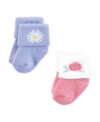 10Pk Natural Terry Socks