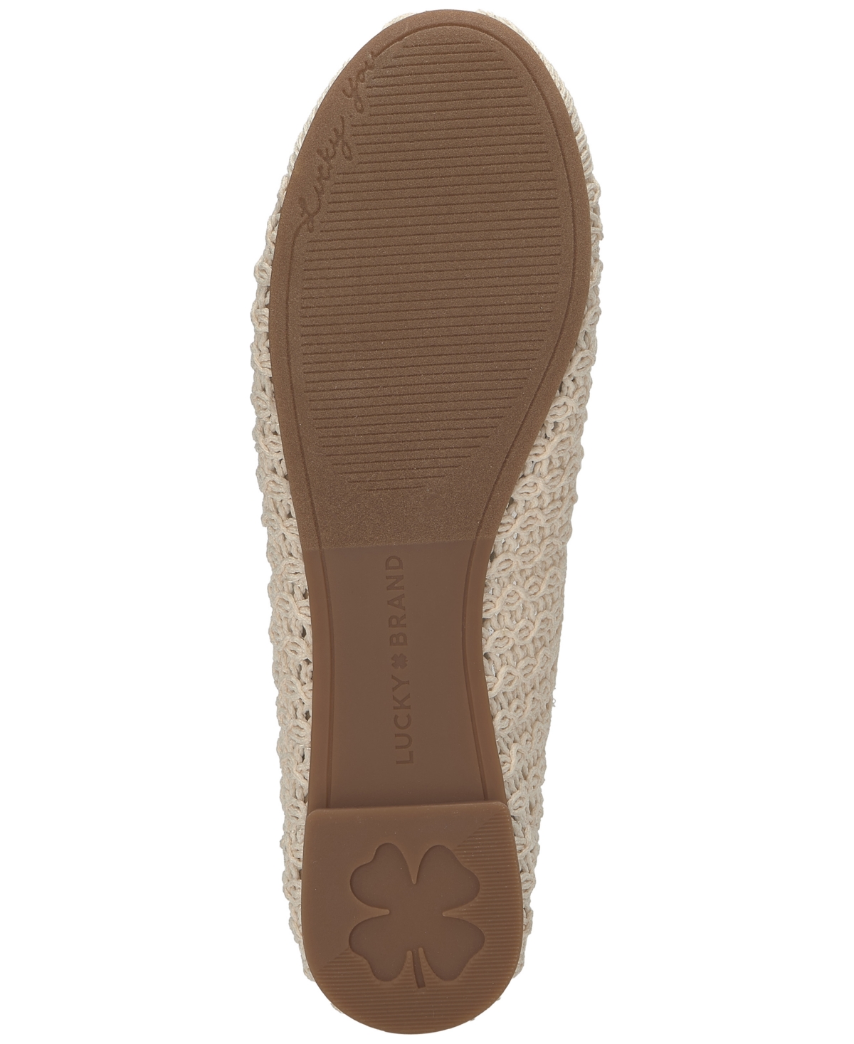 LUCKY BRAND WOMEN'S EMMIELU WOVEN BALLET FLATS 