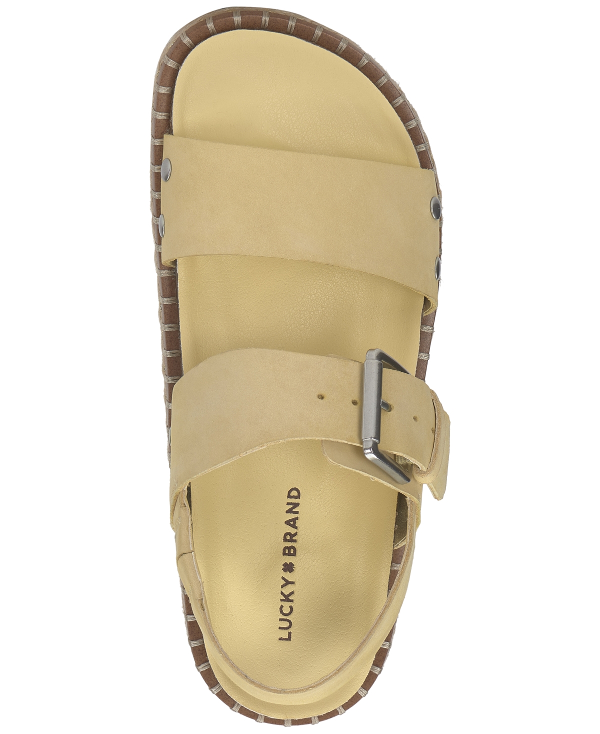 LUCKY BRAND WOMEN'S UMORA ESPADRILLE FLATFORM SANDALS 