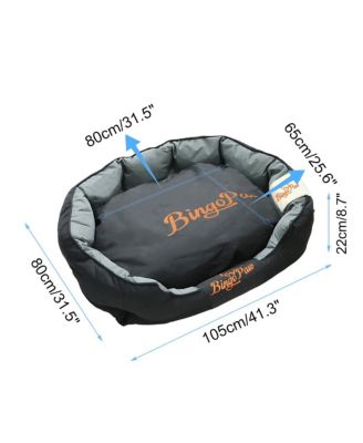 Large Dog Bed Waterproof Sofa Dog Pet Bedding Removable Cushion