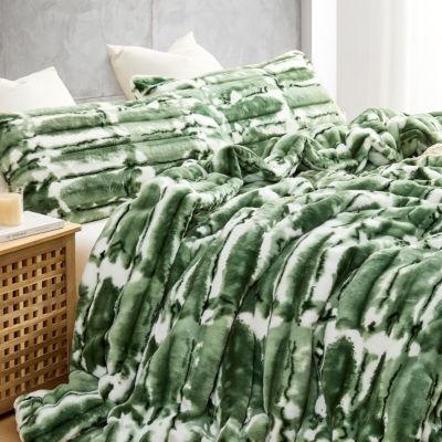 Jelly Rolls Chunky Bunny - Oversized Comforter Set - Green Willow,Queen